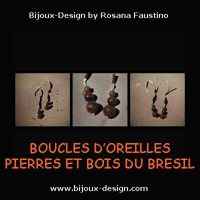Bijoux design by rosana faustino boucles d oreilles
