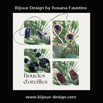 Bijoux design by rosana faustino c boucles d oreilles
