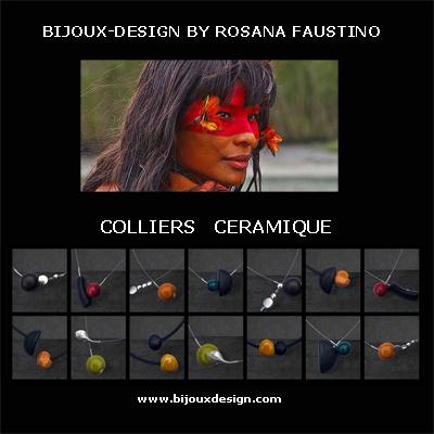 Colliers ceramique pub bijoux design by rosana faustino